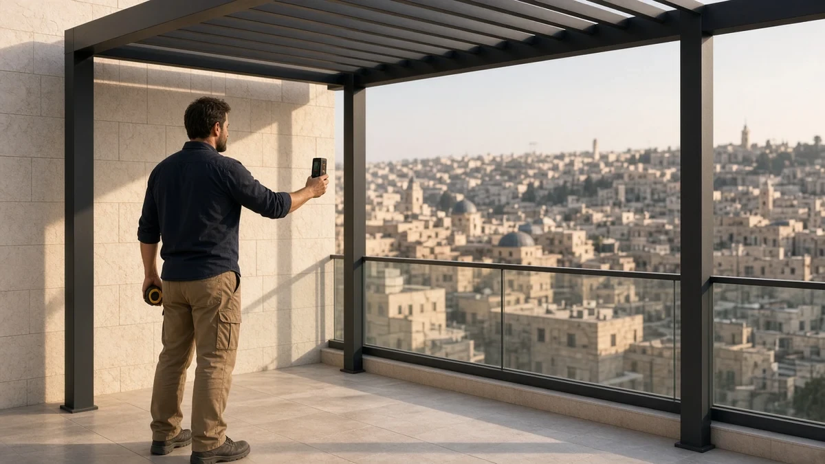צ׳ק־ליסט מדידות לפני הזמנה חכמה של סגירות חורף
